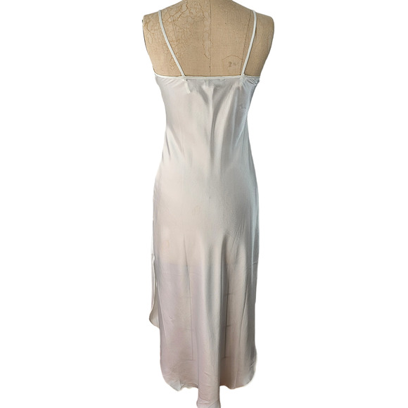 VTG Victoria Secret Gold label white 2 piece slip gown and bed jacket Small - Picture 4 of 16